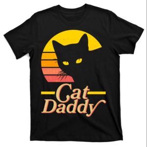 Retro Cat Daddy Vibes T-Shirt – The Best Shirts For Dads In 2023 – Cool T-shirts Retro Cat Daddy Vibes T-Shirt – The Best Shirts For Dads In 2023 – Cool T-shirts