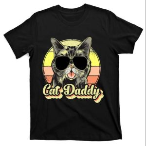 Retro Vintage Cat Daddy T-Shirt For Men – The Best Shirts For Dads In 2023 – Cool T-shirts Retro Vintage Cat Daddy T-Shirt For Men – The Best Shirts For Dads In 2023 – Cool T-shirts