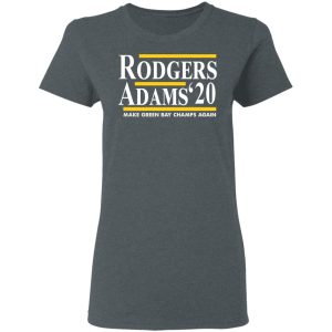 Rodgers Adams 2020 Make Green Bay Champs Again T Shirts Hoodies Sweater 2