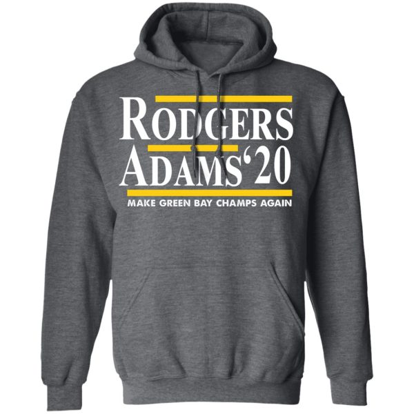 Rodgers Adam’s 2020 Make Green Bay Champs Again T-Shirts, Hoodies, Sweater