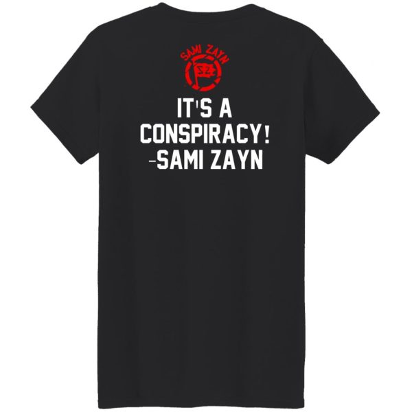 Sami Zayn Vs The World It’s A Conspiracy T-Shirts, Hoodies, Sweater