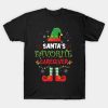 Santa’s favorite caregiver Elf Merry Christmas 2022 T-shirt