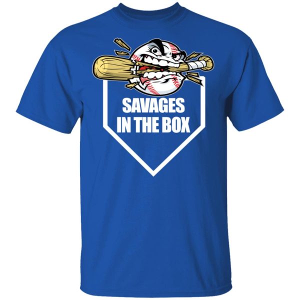 Savages In The Box New York Baseball Shirt