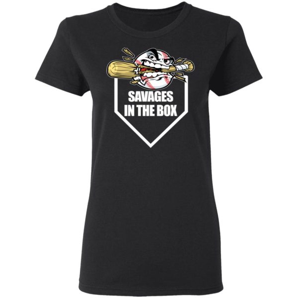 Savages In The Box New York Baseball Shirt