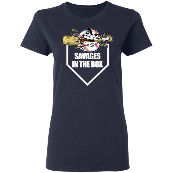 Savages In The Box New York Baseball Shirt