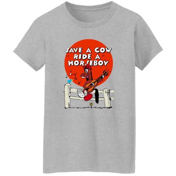 Save A Cow Ride A Horseboy T-Shirts, Hoodies