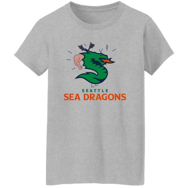 Seattle Sea Dragons Roster XFL Football Logo T-Shirts, Hoodie, Sweatshirt