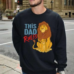 Simba And Mufasa This Dad Rules Disney Dad Shirt The Best Shirts For Dads In 2023 Cool T shirts 4