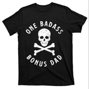 Skull One Badass Bonus Dad – Funny Step Dad Shirts – The Best Shirts For Dads In 2023 – Cool T-shirts Skull One Badass Bonus Dad – Funny Step Dad Shirts – The Best Shirts For Dads In 2023 – Cool T-shirts