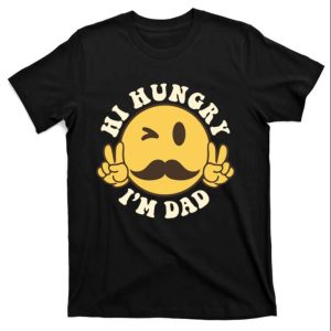 Smile Face Hi Hungry I’m Dad Funny Daddy Daughter Shirts – The Best Shirts For Dads In 2023 – Cool T-shirts Smile Face Hi Hungry I’m Dad Funny Daddy Daughter Shirts – The Best Shirts For Dads In 2023 – Cool T-shirts