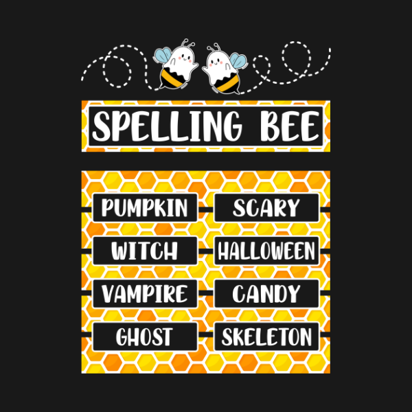 Spelling Bee Pun Halloween Costume for Teachers T-Shirt