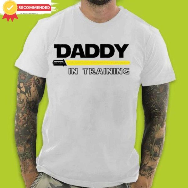 Star Wars Daddy In Training Darth Vader T-Shirt – The Best Shirts For Dads In 2023 – Cool T-shirts