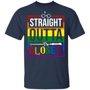 Straight Outta Closet Pride LGBT T Shirts Hoodies Sweatshirt 11