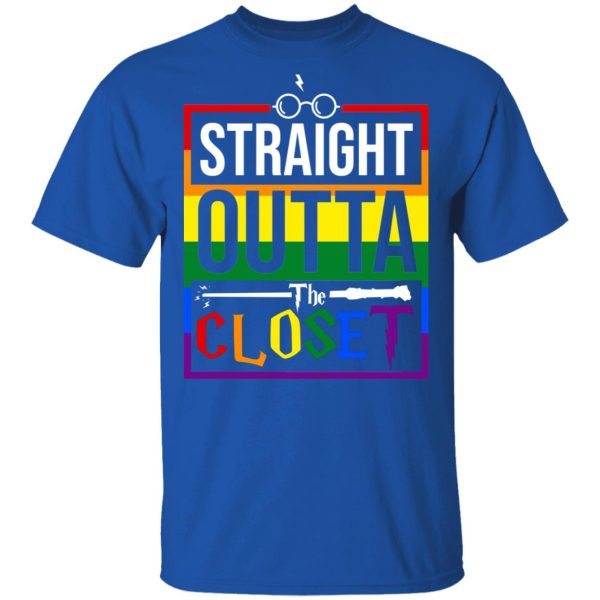 Straight Outta Closet Pride LGBT T-Shirts, Hoodies, Sweatshirt