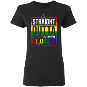 Straight Outta Closet Pride LGBT T Shirts Hoodies Sweatshirt 13