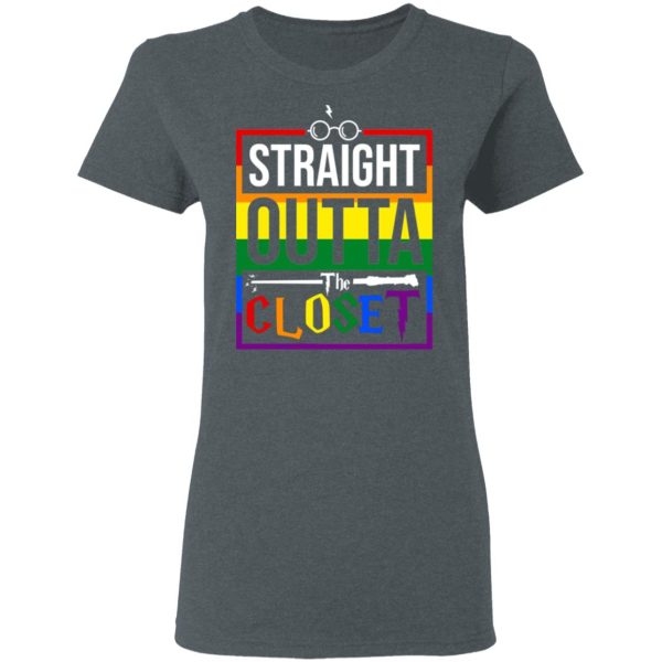 Straight Outta Closet Pride LGBT T-Shirts, Hoodies, Sweatshirt