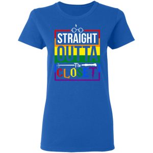 Straight Outta Closet Pride LGBT T Shirts Hoodies Sweatshirt 4
