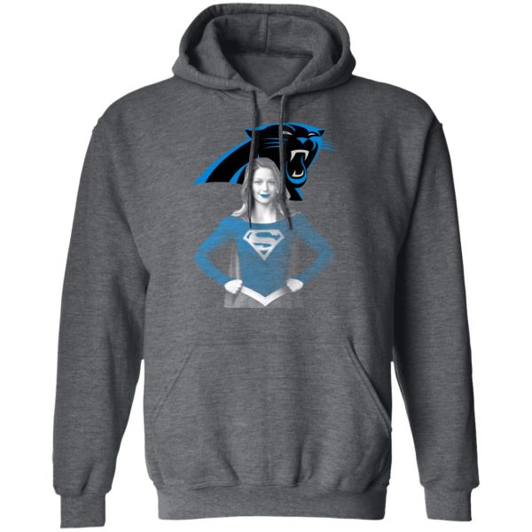 Super Girl Carolina Panthers T-Shirts