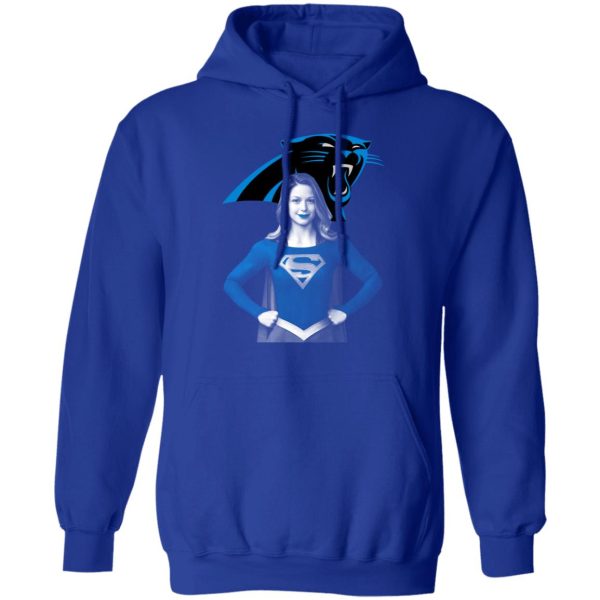 Super Girl Carolina Panthers T-Shirts