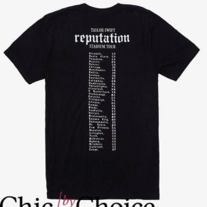 Taylor Swift Reputation T-shirt Reputation Stadium Tour