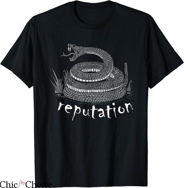 Taylor Swift Reputation T-shirt Snake Reputation T-shirt