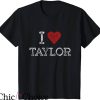 Taylor Swift You Belong With Me T-Shirt I Heart Music
