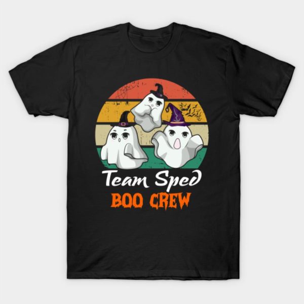 Team sped boo crew Halloween T-shirt