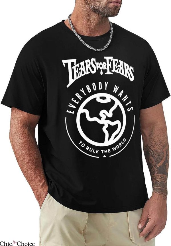Tears For Fears T-Shirt Everyone Wants To Rule The World