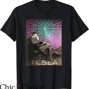 Tesla Band T-Shirt Electricity Inspiring Science T-Shirt
