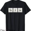Tesla Band T-Shirt Periodic Table Tesla T-Shirt Trending