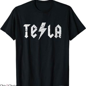 Tesla Band T-Shirt STEM Tesla Fan Tee T-Shirt Trending