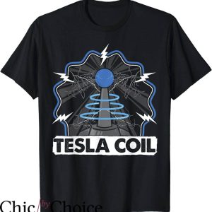Tesla Band T-Shirt Tesla Coils Tee Shirt Trending