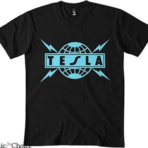 Tesla Band T-Shirt Trending