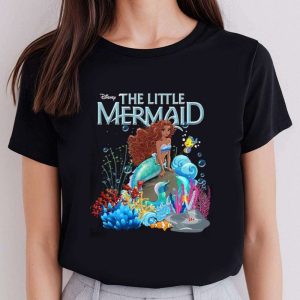 The Black Little Mermaid Funny Mom And Dad Disney Shirts – The Best Shirts For Dads In 2023 – Cool T-shirts