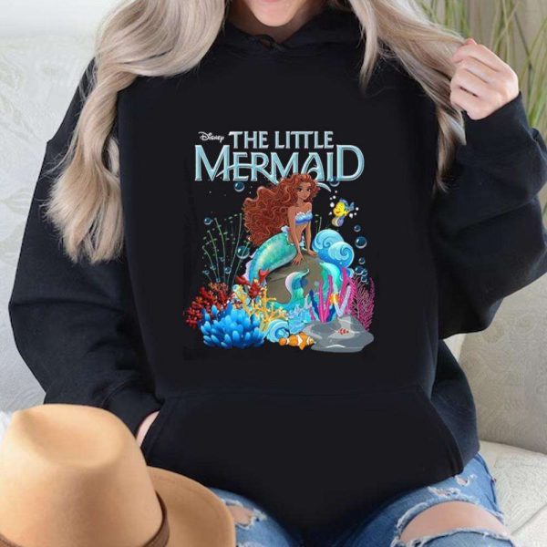 The Black Little Mermaid Funny Mom And Dad Disney Shirts – The Best Shirts For Dads In 2023 – Cool T-shirts