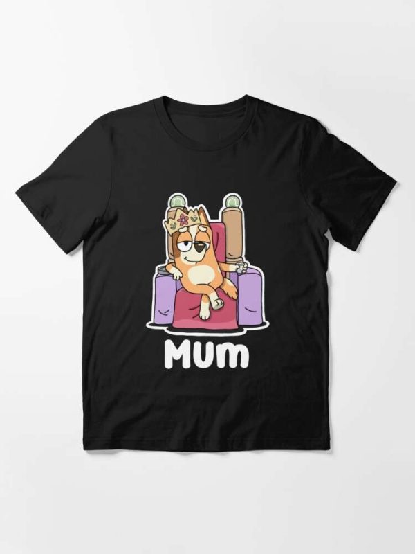 The Chilli Mum Wear Crown On Head Cartoon T-Shirt – The Best Shirts For Dads In 2023 – Cool T-shirts