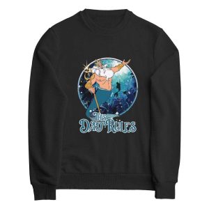 This Dad Rules Disney King Triton The Little Mermaid T-Shirt – The Best Shirts For Dads In 2023 – Cool T-shirts