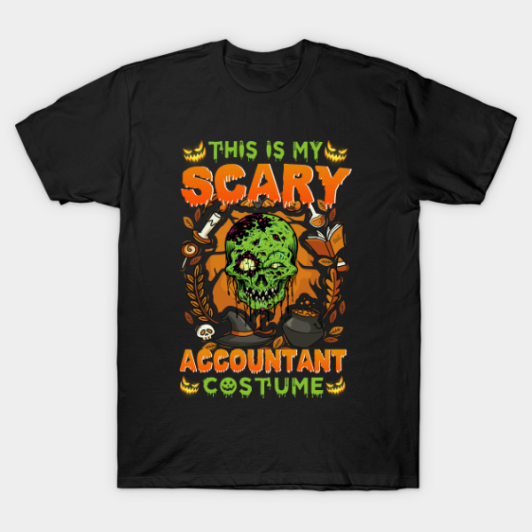 This Is My Scary Accountant Costume T-Shirt