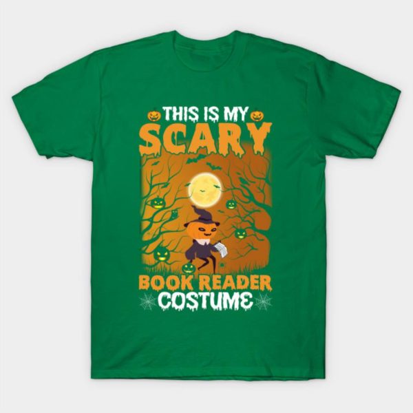 This Is My Scary Book Reader Costume Halloween T-shirt