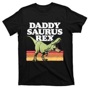 Timeless Roaring – Retro Daddysaurus Rex Shirt – The Best Shirts For Dads In 2023 – Cool T-shirts