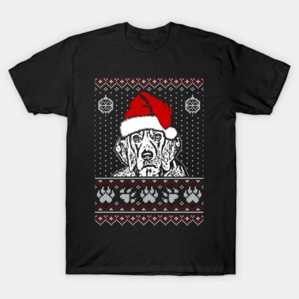 Ugly Beagle Santa hat Merry Christmas 2022 T-shirt