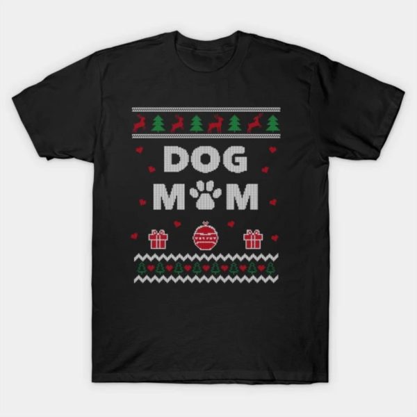 Ugly dog mom Merry Christmas 2022 T-shirt