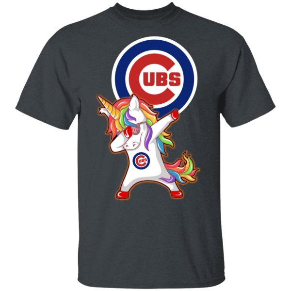 Unicorn Dabbing – Chicago Cubs T-Shirts