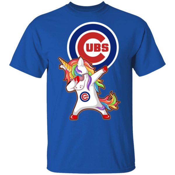 Unicorn Dabbing – Chicago Cubs T-Shirts