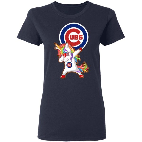 Unicorn Dabbing – Chicago Cubs T-Shirts