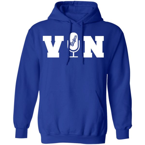 Vin Scully Microphone Dodgers T-Shirts, Hoodies, Sweater