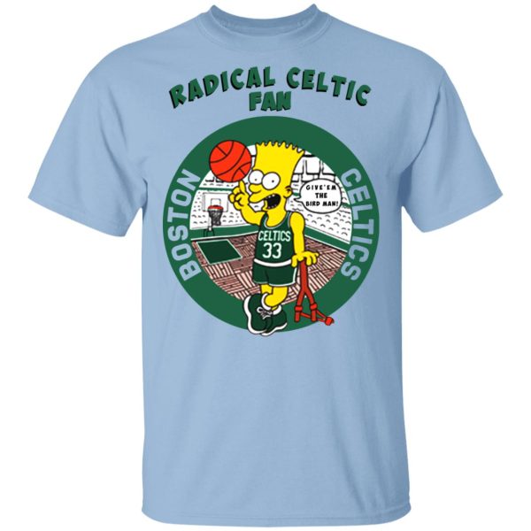 Vintage Bootleg Bart Radical Celtic Fan T-Shirts