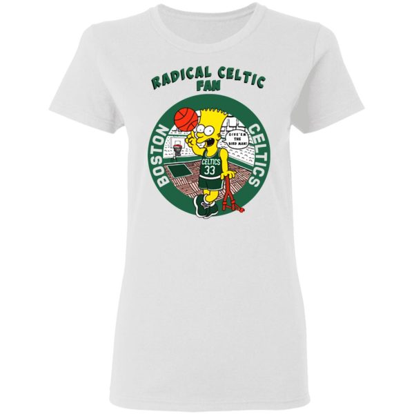 Vintage Bootleg Bart Radical Celtic Fan T-Shirts