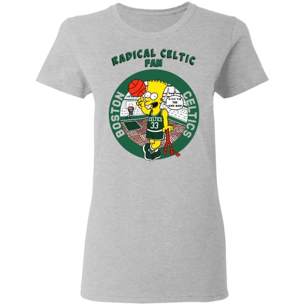 Vintage Bootleg Bart Radical Celtic Fan T-Shirts