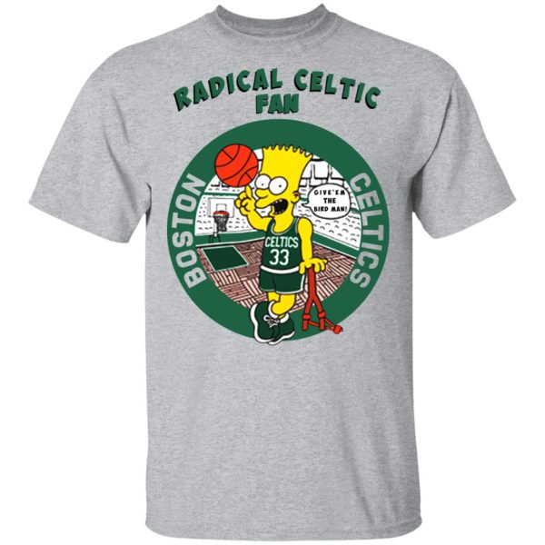 Vintage Bootleg Bart Radical Celtic Fan T-Shirts